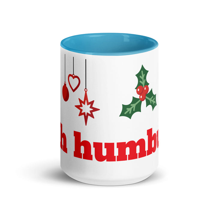 Bah humbug! Mug with Color Inside