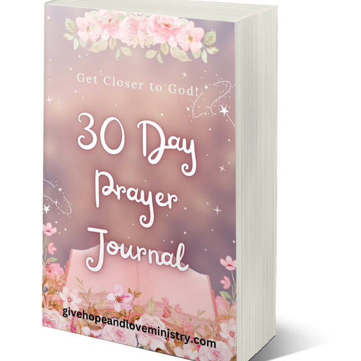 30 Day Prayer Journal