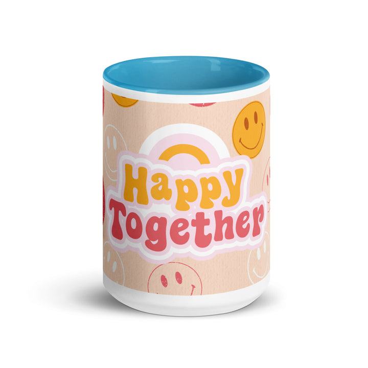 Coffee Mug with Color Inside- Happy Together