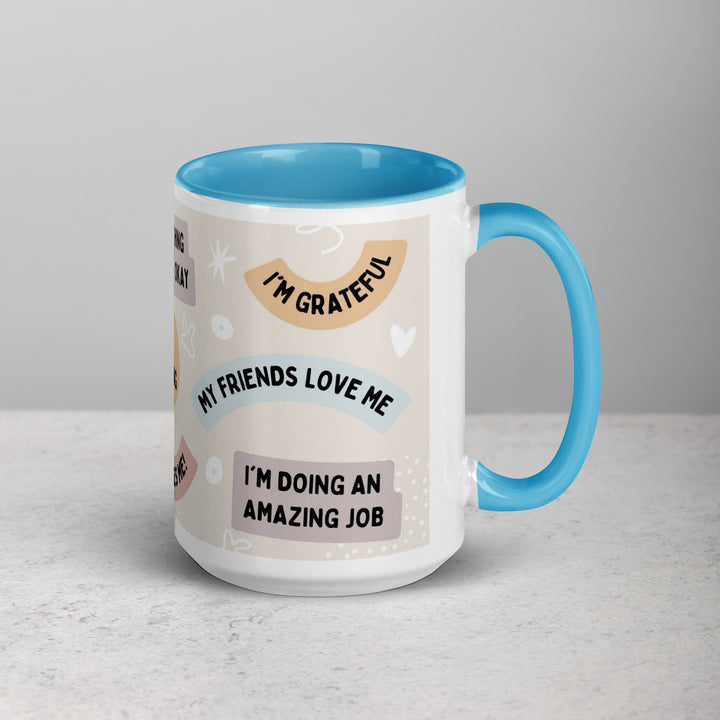 Jesus Loves Me-Mug with Color Inside