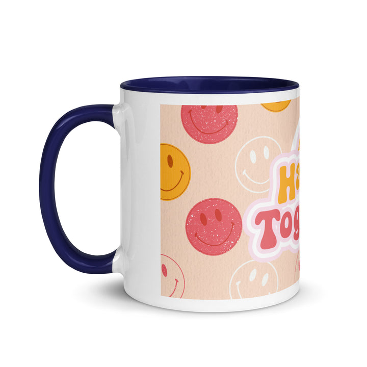 Coffee Mug with Color Inside- Happy Together