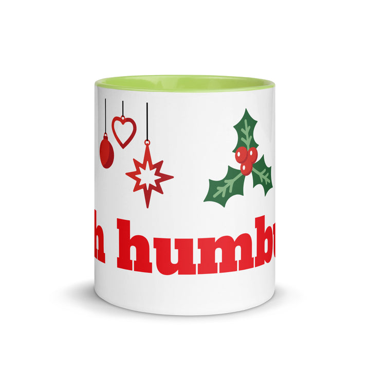 Bah humbug! Mug with Color Inside