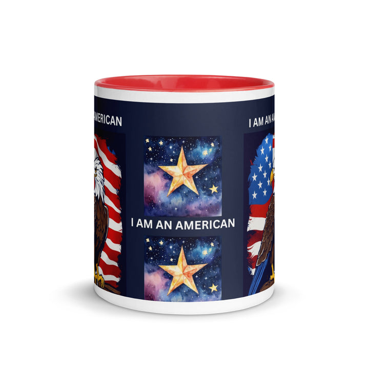 I am an American / Mug with Color Inside