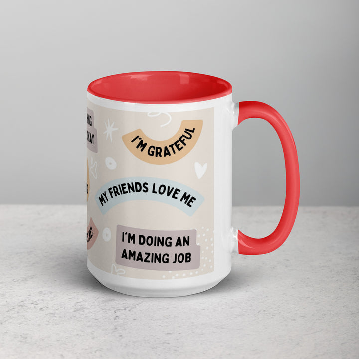 Jesus Loves Me-Mug with Color Inside