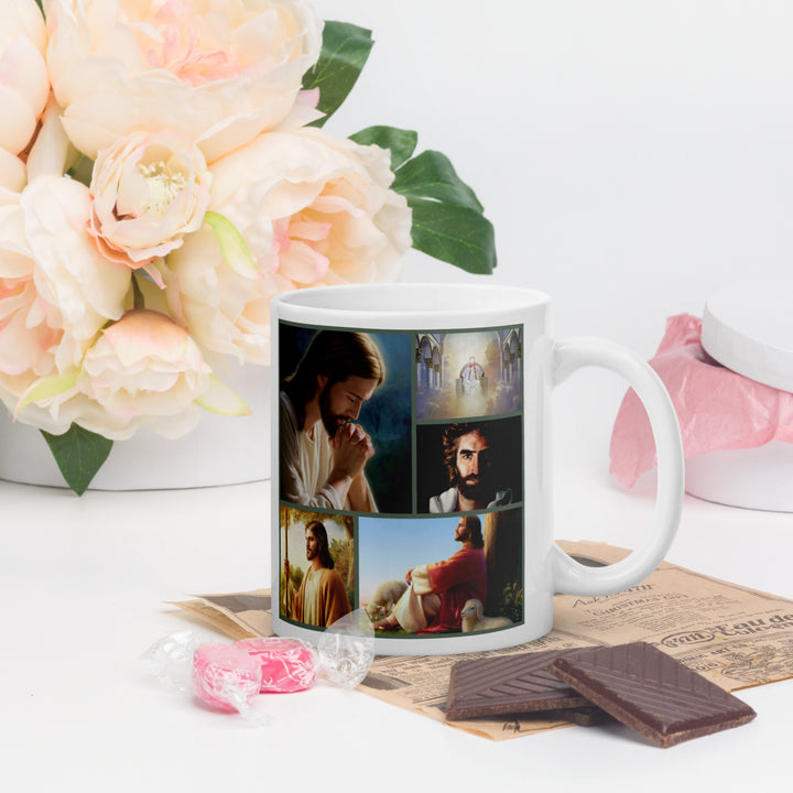 Coffee Mug-Reminds me every day of His Love / White glossy mug