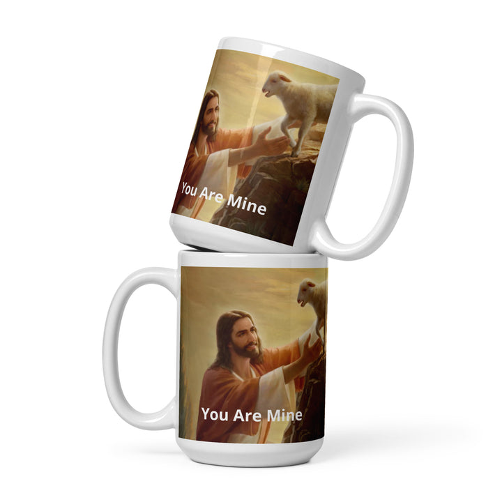 Coffee Mug -You Are Mine / White glossy mug
