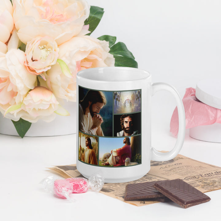 Coffee Mug-Reminds me every day of His Love / White glossy mug